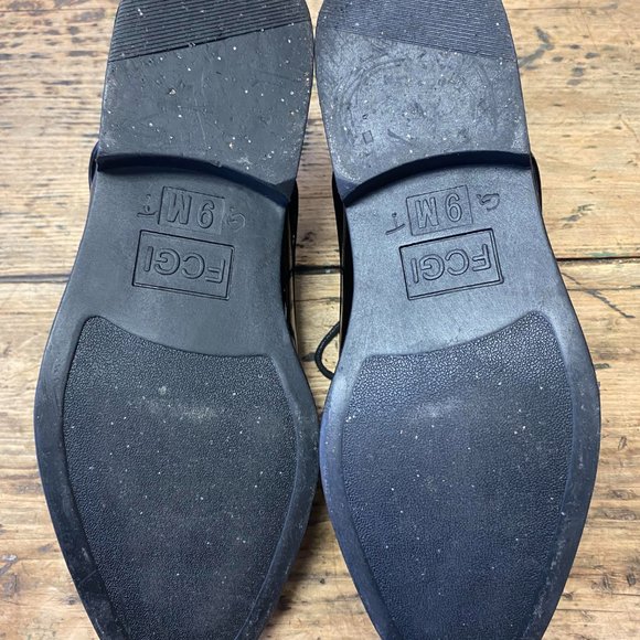 Men's Black Square Toe Tuxedo Shiny Formal Wedding Dress Business Lace up Shoes - Picture 3 of 7